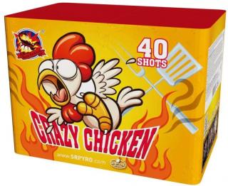 Ohňostroj Crazy chicken 40 rán 25mm