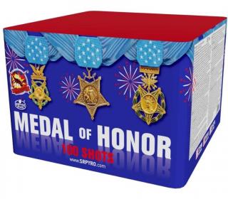 Ohňostroj Medal of honor 100rán 25mm