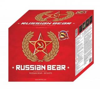 Ohňostroj Ruský medveď 80rán 25mm