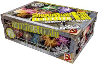Ohňostroj Show Box Tentation 120ran 20mm
