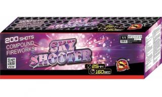 Ohňostroj Sky shooter 200rán 25mm