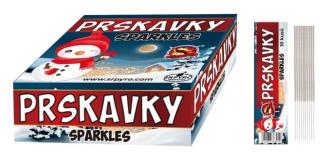 Prskavky 17cm 1000ks/bal