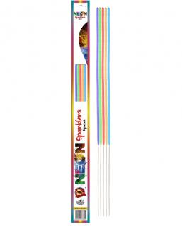Prskavky farebné NEON 60cm 50ks/bal