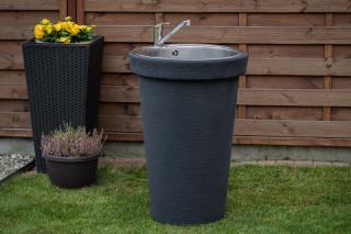 Záhradné umývadlo LAVABO – antracit 001