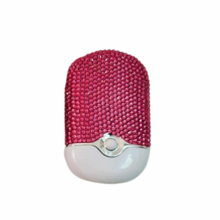 Mini USB ventilátor CRYSTALS Farba: sýta ružová