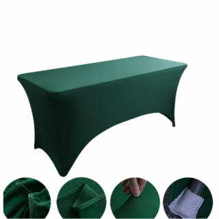Poťah na kozmetický stôl ELASTIQ Farba: smaragdová