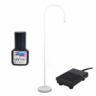 UV lampa Unique + lepidlo UV Unique Farba: biela