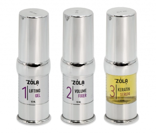 ZOLA Brow & Lash Lamination System – strieborná sada