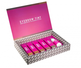Zola Innovative Coloring System – sada farieb na obočie (5x15 ml) a oxidantu 30ml