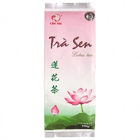 Tra Sen / Che Sen 100g (zelený čaj aromatizovaný kvetmy lotosu)