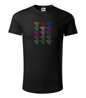 Pánske tričko - Srdciar