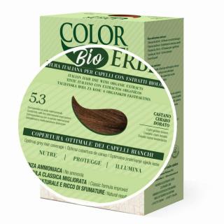 COLOR ERBE BIO FARBA NA VLASY SVETLO ZLATOHNEDA 5.3