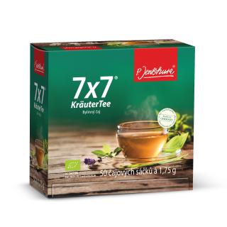 P. Jentschura 7x7 KräuterTee - bylinný čaj BIO porciovaný 50 sáčkov