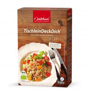 P. Jentschura TischleinDeckDich rýchla, bezlepková, BIO večera 400 g / 8 porcií