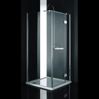 Aquatek - CRYSTAL A3 štvorcový sprchový kút 90 x 90 x 200 cm, číre sklo (Sprchový kút štvorcový s jednými otváracími dverami)