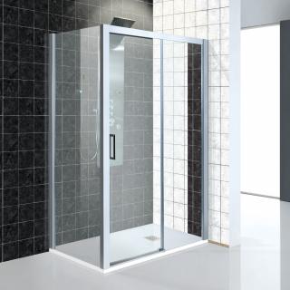 Aquatek - DYNAMIC R23 obdĺžnikový sprchový kút 120 x 80, číre sklo, ľavý (Sprchový kút obdĺžnikový s jednými zásuvnými dverami)