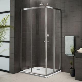 Aquatek - FAMILY R4 obdĺžnikový sprchový kút 90 x 70, číre sklo (Sprchový kút obdĺžnikový s dvomi zásuvnými dverami)