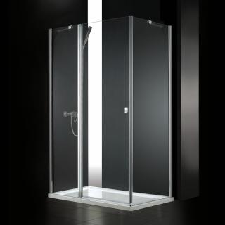 Aquatek - GLASS R23 obdĺžnikový sprchový kút 120 x 80, sklo frost (Sprchový kút obdĺžnikový s jednými otváracími dverami)