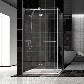 Aquatek - VIP2000 R23 obdĺžnikový sprchový kút 120 x 80, číre sklo (Sprchový kút obdĺžnikový s jednými otváracími dverami)