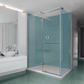 Aquatek - VIP2000 R33 obdĺžnikový sprchový kút 120 x 90, číre sklo (Sprchový kút obdĺžnikový s jednými otváracími dverami)