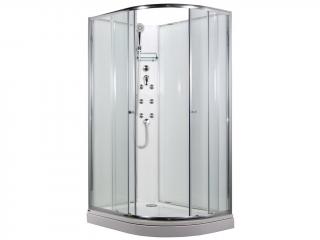 Arrtec - Masážny sprchový box SIRIUS model 4 clear ľavý