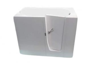 Bezbariérová vaňa s dvierkami ELEGANCA 140P - 140 x 68 cm dvierka na pravej strane