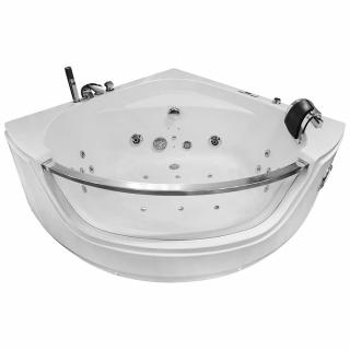 M-SPA - Kúpeľňová vaňa s hydromasážou 135 x 135 x 63 cm