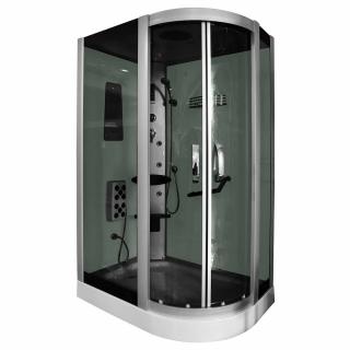 M-SPA - Sprchovací box 8220L s hydromasážou 120 x 85 x 215 cm, ľavá verzia