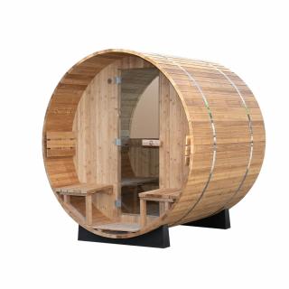 M-SPA - Záhradná sauna barelová 180 cm x Ø 210 cm