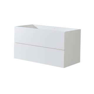 Mereo, Aira desk, kúpeľňová skrinka, biela, 2 zásuvky, 1010x530x460 mm CN712S