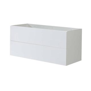 Mereo, Aira desk, kúpeľňová skrinka, biela, 2 zásuvky, 1210x530x460 mm CN713S