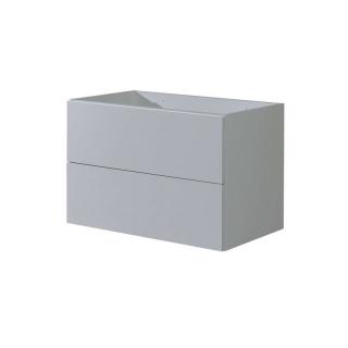 Mereo, Aira desk, kúpeľňová skrinka, sivá, 2 zásuvky, 810x530x460 mm CN731S