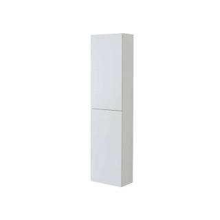 Mereo, Aira, kúpeľňová skrinka, vysoká, ľavé otváranie, biela, 400x1570x220mm CN714L