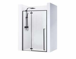 REA - Sprchové dvere FARGO BLACK MAT 100