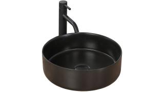 REA - Umývadlo na dosku SAMI BLACK MAT
