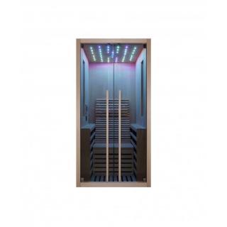 Sanotechnik - CARBON 1 - infrasauna pre 1 osobu, 100 x 130 x 195 cm