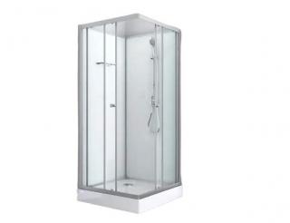 Sanotechnik - FORTE 1 - sprchový box štvorec - 80x80x204 cm