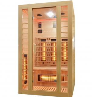 Sanotechnik - FRESH - infrasauna pre 2 osoby, 120 x 105 x 195 cm