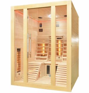 Sanotechnik - OSLO - infrasauna pre 2 osoby, 150 x 150 x 200 cm (Je nám ľúto, ale sauna je vypredaná, dodávateľ očakáva jej naskladnenie cca priebehu 3/2025)