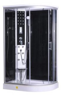 Sanotechnik - QuickLine Vario ľavý - sprchový box - 120x80x215cm