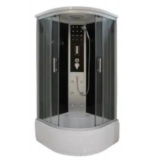 Sanotechnik - QuickLine Vita - sprchový box s hlbokou vaničkou - štvrťkruh 90x90x215cm (Je nám ľúto, ale sprchový box je momentálne vypredaný, dodávateľ očakáva jeho naskladnenie cca v polovici resp druhej polovici 2/2025)