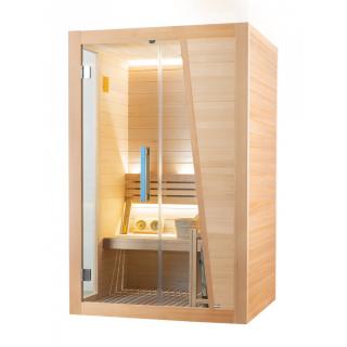 Sanotechnik Tampere fínska sauna pre 2 osoby 125x110cm (Je nám ľúto, ale sauna je vypredaná, dodávateľ očakáva jej naskladnenie cca v druhej polovici resp koncom 1/2025.)