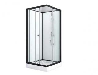 Sanotechnik - UNI 2 - sprchový box štvorec - 90x90x204 cm