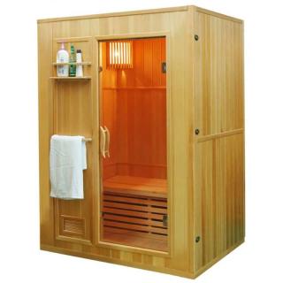 Suchá sauna s pieckou HARVIA 3,5 kW a izoláciou stien 154 x 110 x 192 cm