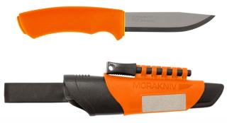 Nože Mora of Sweden Nôž Mora Bushcraft Survival Orange - Doprava kuriérom k tomuto produktu zdarma