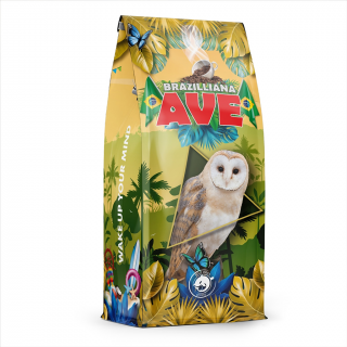 Blue Orca Coffee 218667 Blue Orca Brazilliana Ave, zrnková káva, 1 kg, 80% Arabi