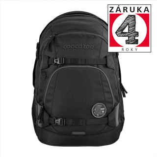 Coocazoo 211324 Školský ruksak coocazoo MATE, Black Coal, certifikát AGR