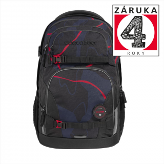 Coocazoo 211506 Školský ruksak coocazoo PORTER, Lava Lines, certifikát AGR