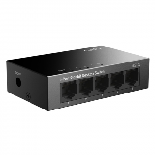 Cudy 225770  switch 5-portový Gigabit, kovový (GS105)