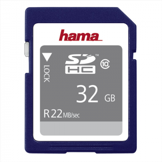 HAMA 104368  SDHC 32 GB 22 MB s CLASS 10